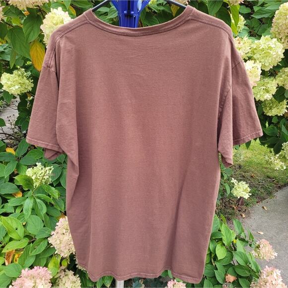 Card Shark Skull Scarecrow Brown Halloween T-shirt size Medium - Picture 7 of 8